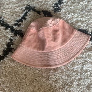 Luca + Grae pink bucket hat